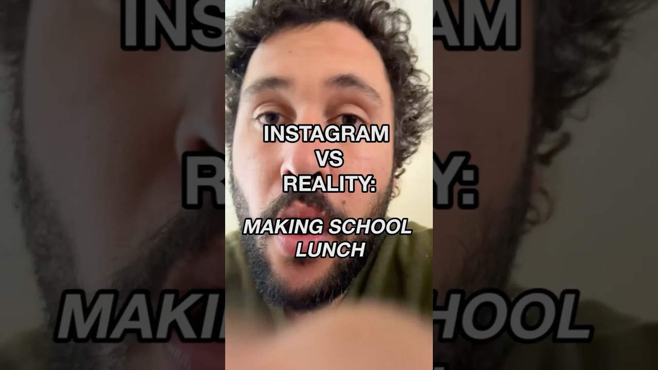 Instagram vs Reality 😅 #parentlife
