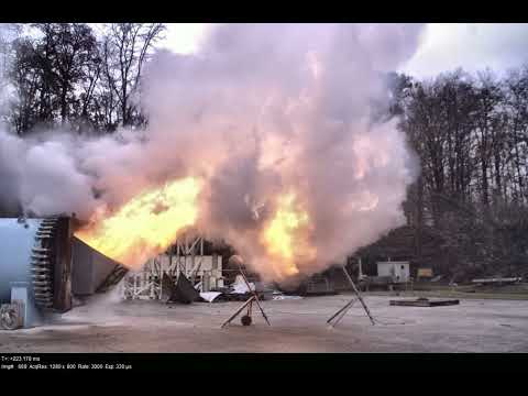 Explosion test without and with our VIGISPACE deflector just Atex certified