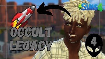 👽 Teen Rocket Science Master!  // Alien #4 - Occult Legacy  // Sims 4 Lets Play 👽