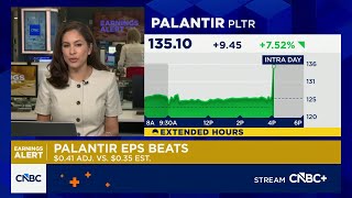 Palantir shares spike on revenue and earnings beat