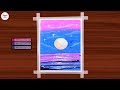 Easy drawing for beginners  moonlight drawing  how to use soft pastels  zeeni arts