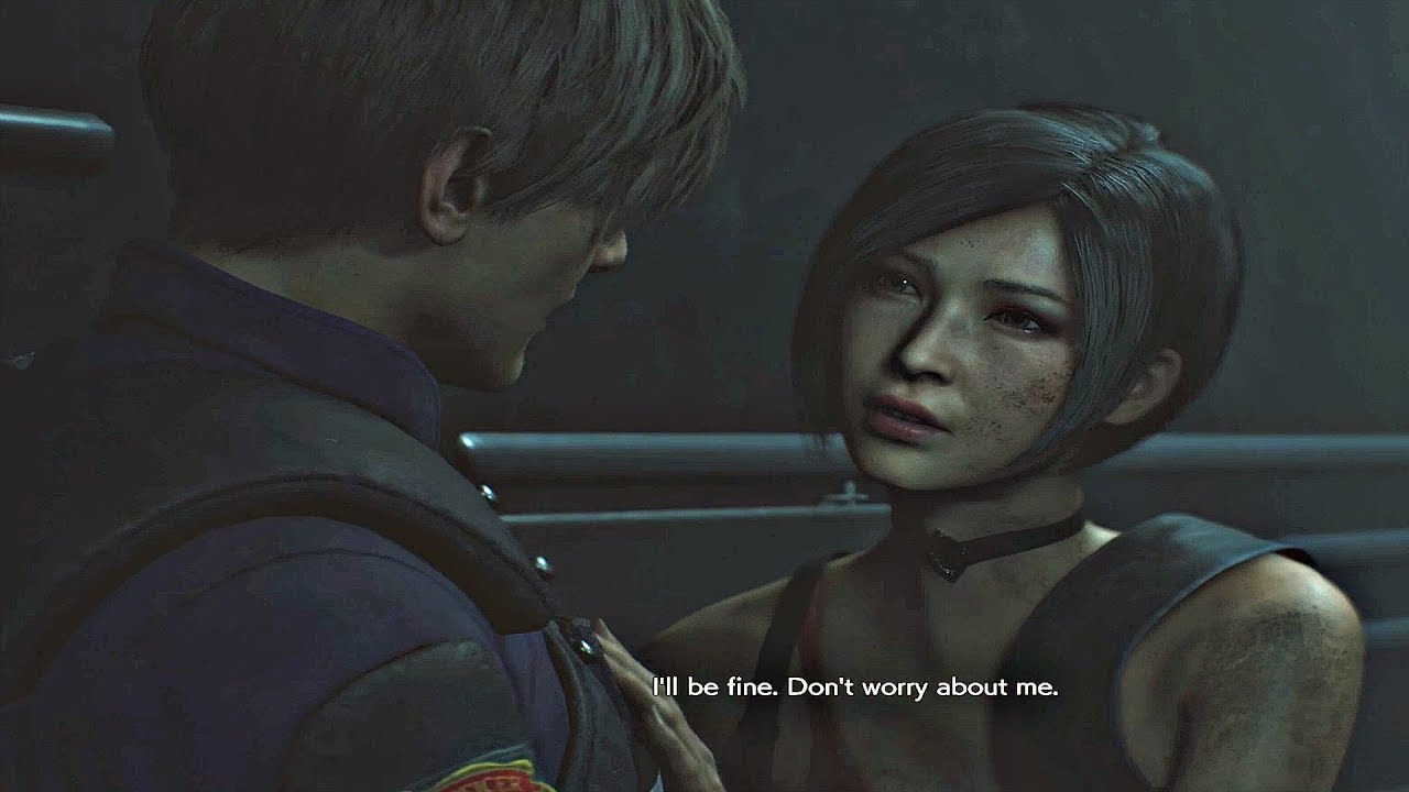 Resident Evil 2 Remake - All Leon & Ada Wong Cutscenes (RE2 Remake 2019)  PS4 Pro 