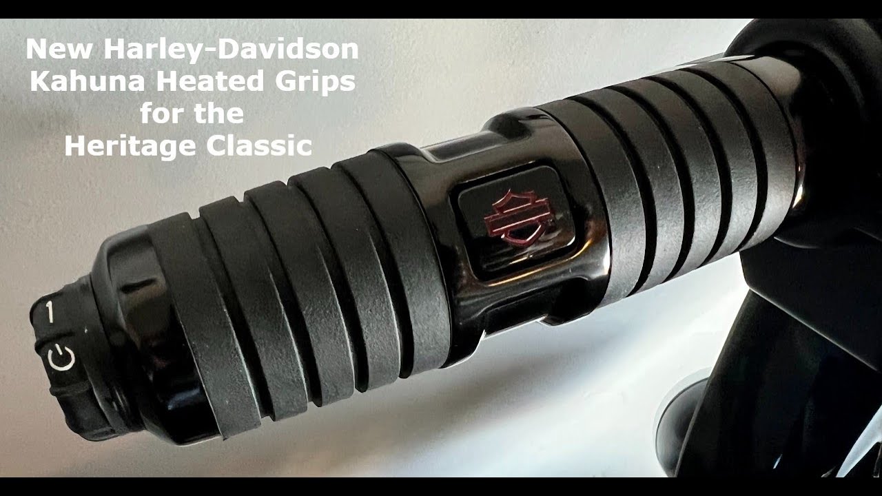 New Harley Davidson Kahuna Heated Grips for the Heritage Classic