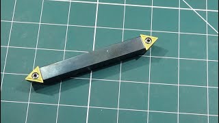 Easy To make Double Ended  Insert Turning Tool. For Decorative Grooves On Diameters Or Faces