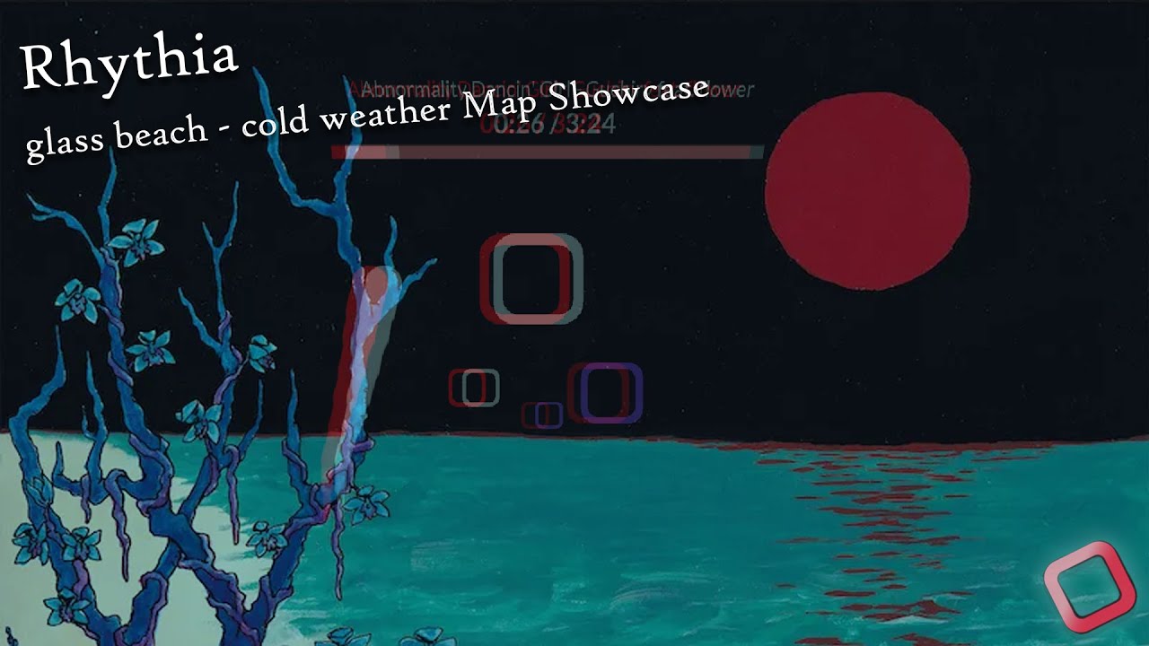 Rhythia glass beach cold weather Map Showcase YouTube