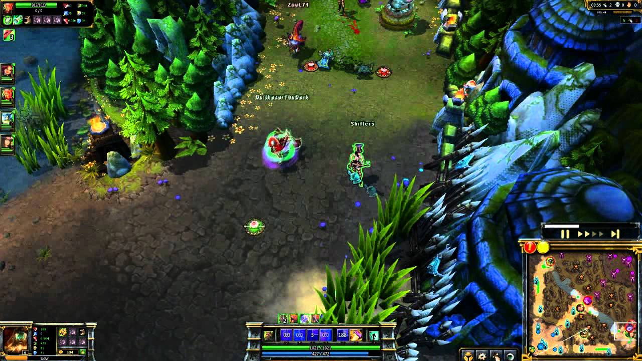 League of Legends gameplay: Jungle Phoenix Udyr