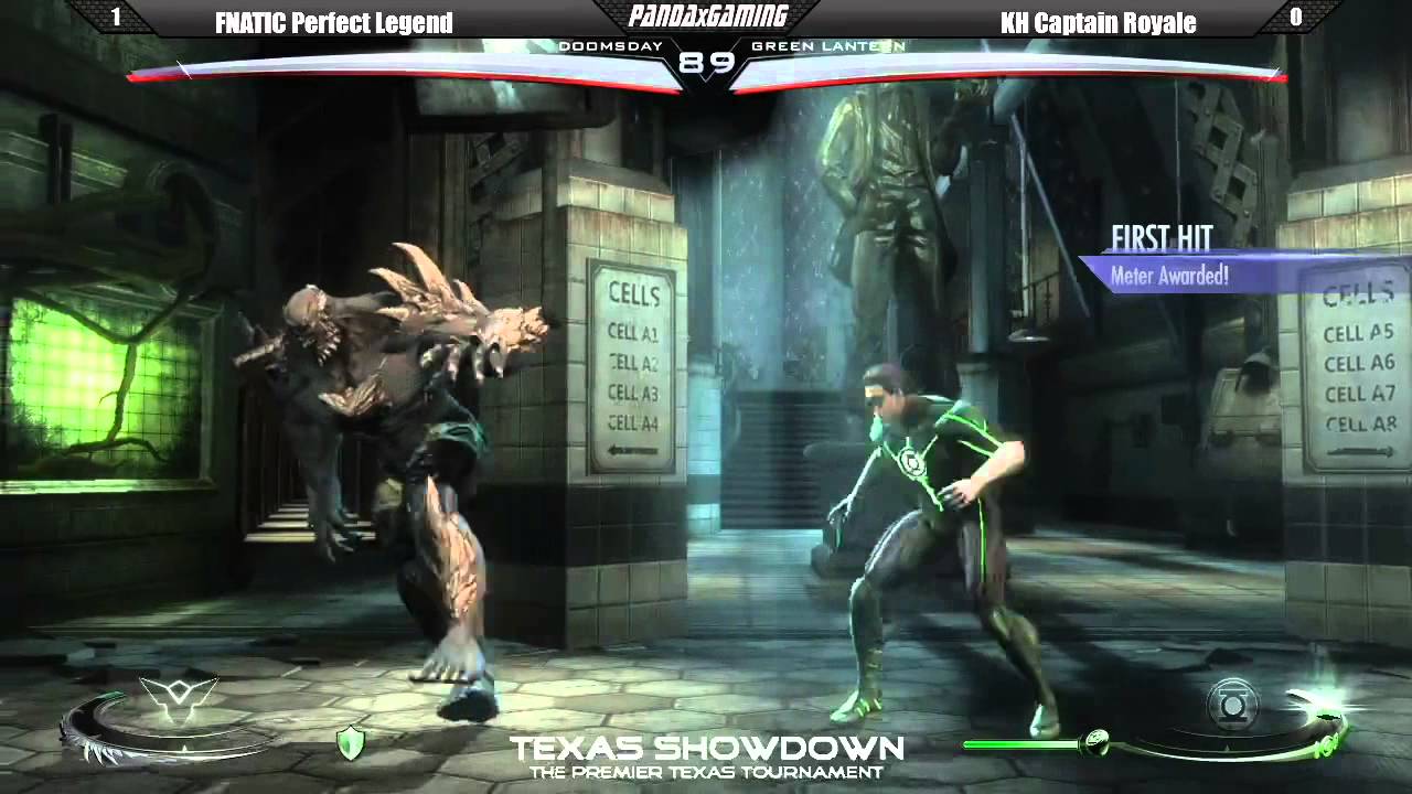 FNATIC Perfect Legend vs KH Captain Royale - Injustice: Gods Among Us (Texas Showdown)