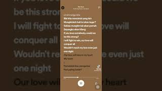 lagu | pernah kau mengintai Hari paling indah? kuukir nama kita berdua Di sini surga kita bila kita