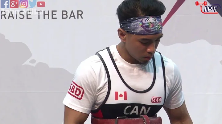 Mark Tobias - 6th Place 635kg Total - 66kg Class 2...