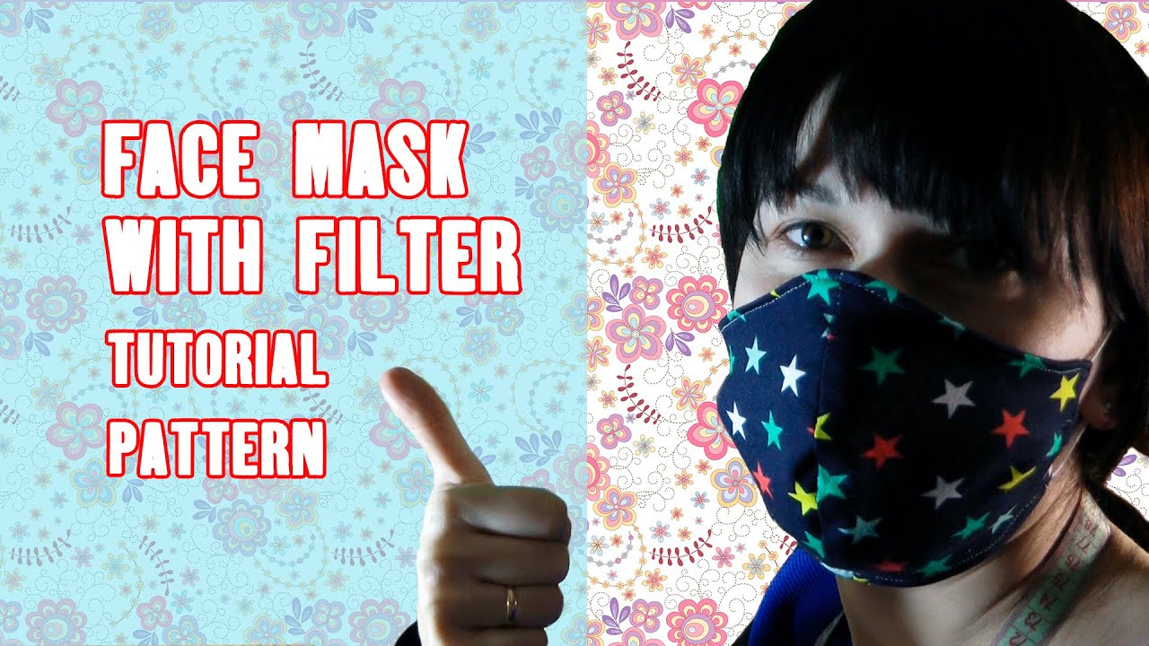 How To Make a Fabric Face Mask Tutorial YouTube