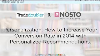 Webinar: Increasing Conversion Rates with Personalized Recommendations