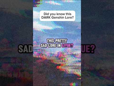 This Dark Genshin Lore In The Chasm Is Pretty Tragic… | #genshinimpact #genshin #shorts