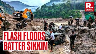 Sikkim Flood: Death Toll Rises To 26, Rescue Efforts Continue | Ground Report