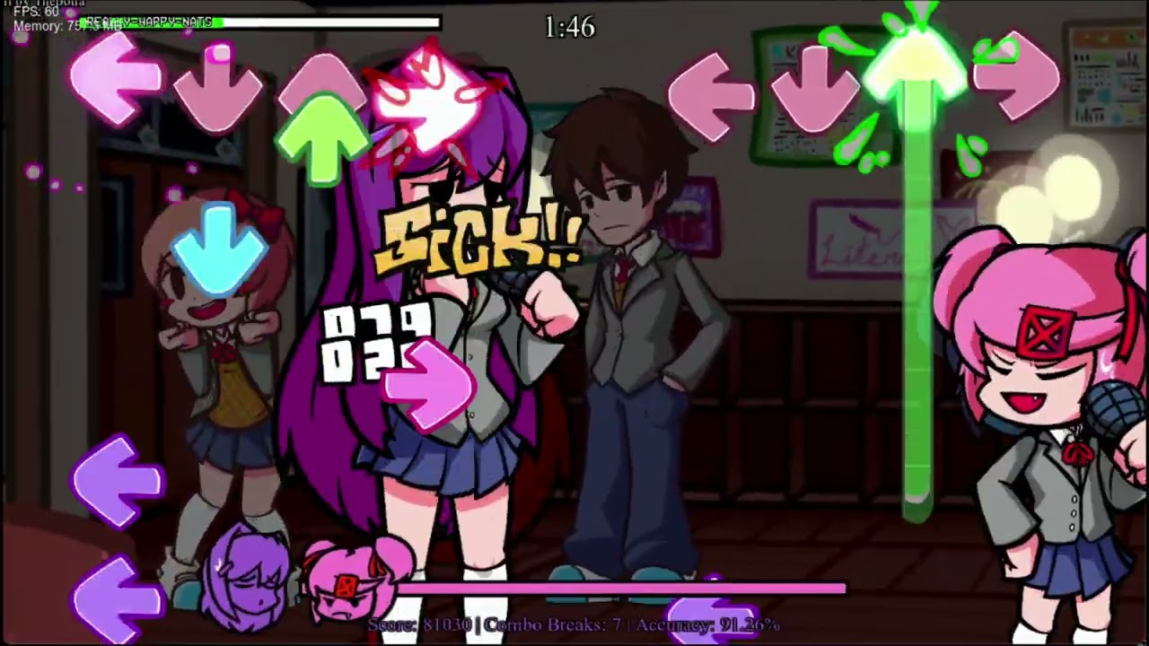 Really Happy 2k22, But Yuri and Natsuki sing it
