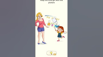 Delete puzzle:Erase Dop.Level 41.Help the little girl with the picture.#dop.#shorts.