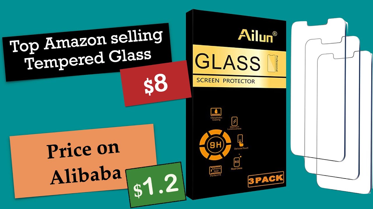 18. Tempered Glass | Amazon Top Selling 2022 | Ali Baba Price | FBA | Gadget