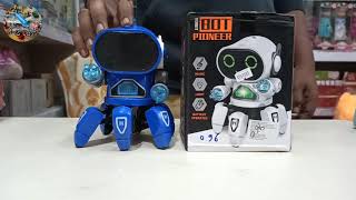 Dancing Smart Robot Toy With Music & Light | Unboxing & Testing | Battery Operator Toy for 3+ Kids.