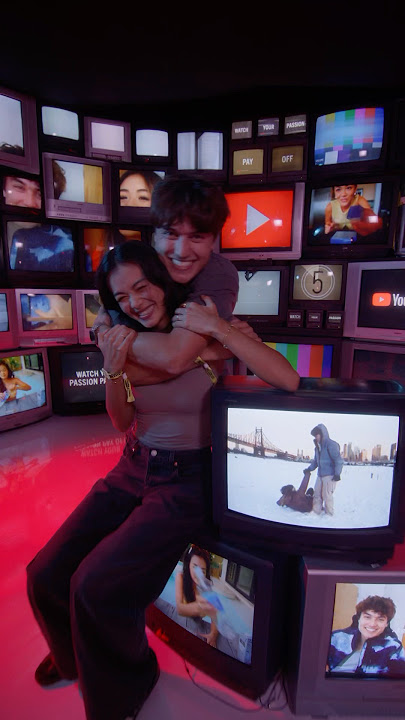 one of the cutest couples we’ve seen in 20 years of YouTube🥹 @urmomashley ​@KellyWakasa #VidConAN25