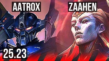 AATROX vs ZAAHEN (TOP) | Comeback | KR Master | 25.23