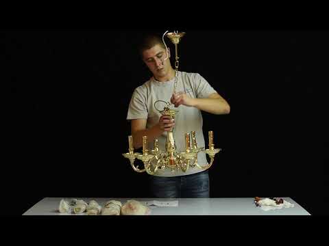 Сборка светильника | Как собрать светильник или люстру