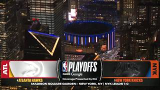 NBA on NBC Intro Hawks vs. Knicks | NBA Playoffs 2026 Round 1 Game 2