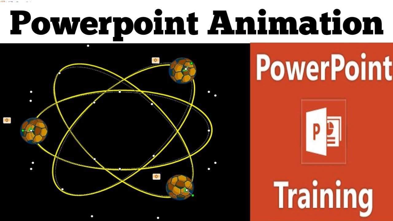 Ball Animation In Powerpoint l How To Move Three Ball In oval ...