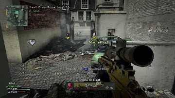 Best MW3 C4 shot ever (quad wallbang)!