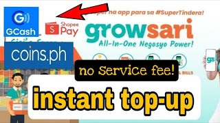 PAANO MAG TOP-UP SA GROWSARI GAMIT ANG GCASH WALANG SERVICE FEE INSTANT TOP-UP screenshot 2