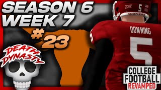 Death Penalty Dynasty NCAA 23 Revamped Mod | Oklahoma Sooners Dynasty | Week 7 vs Texas [Ep 75]