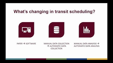 Webinar: TCRP Synthesis 143: Managing the Transit Scheduling Workforce072319