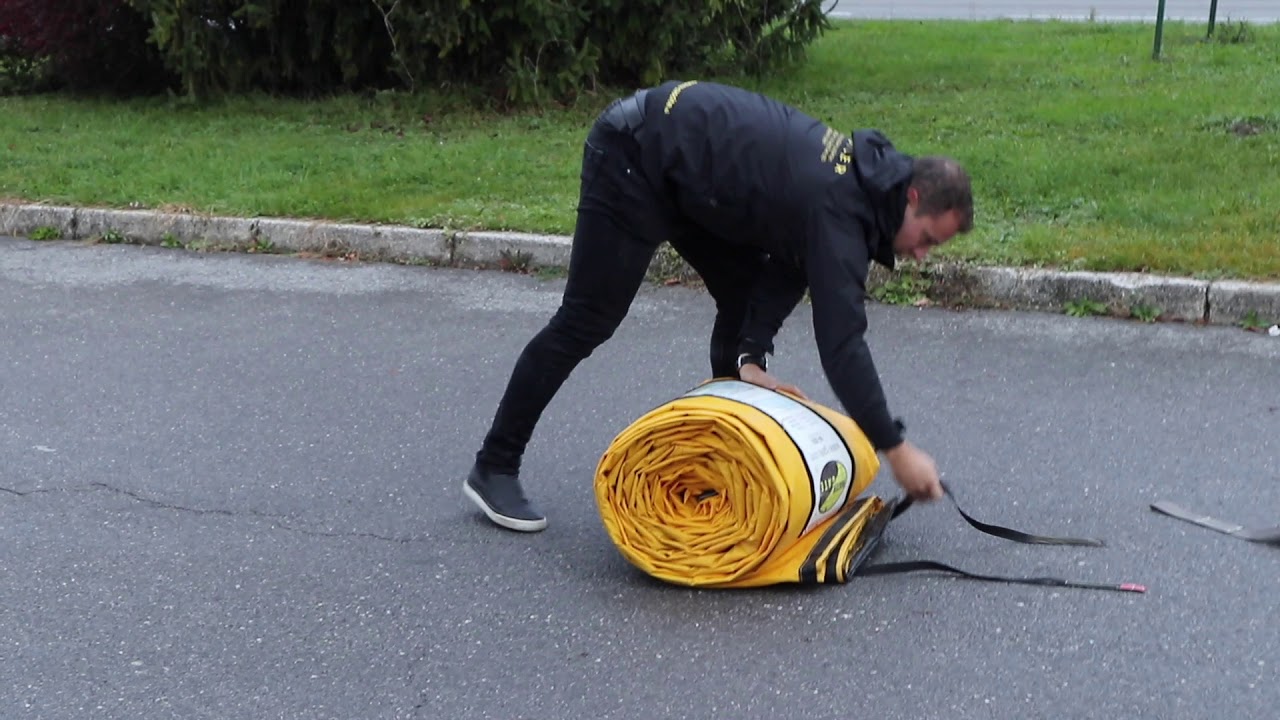 Postavljanje in pospravljanje pregrade WATER-GATE