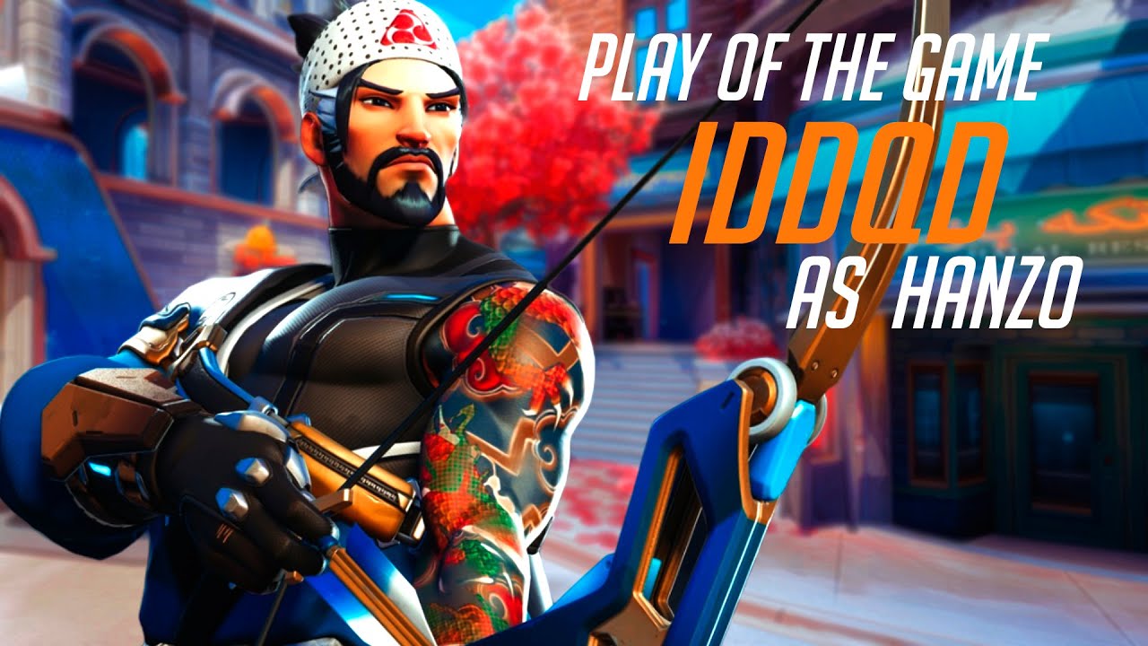 IDDQD HANZO AND SOLDIER 76 - POTG! OVERWATCH 2 TOP 500 SEASON 4