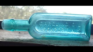 Gargling Oil, Lockport, NY | Antique Bottle Stories