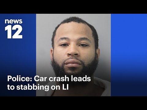 Exclusive video shows moments a car crash turned into a near-fatal stabbing on Long Island | News 12