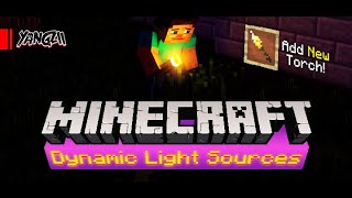 Dynamic Light Sources for Bedrock Edition! screenshot 4