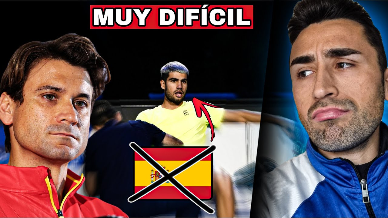 SIN ALCARAZ... ¿MISIÓN IMPOSIBLE? Análisis España vs R. Checa (Copa Davis)