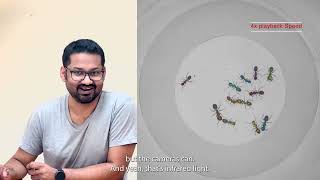 Learning from Ants Behavior to Make Better Robots with Souvik Mandal
Ants live in societies like us and face many of the same basic challenges that we do. These include finding or growing food, building complex structures, transporting small and big items, and defending their home from diseases and invaders. Interestingly, they work on these challenges using simple rules. I study tiny details of the behavior of ants to understand these rules and convert them into algorithms. My collaborators and I then use the algorithms to make smart robots that can work together to do different jobs with little human instruction. This video is part of our Virtual Scientist in a Classroom program: https://hmnh.harvard.edu/virtual-scientist-classroom. School teachers may be able to arrange a live and Q&A session with this presenter.
Recorded: 2022 Learning from Ants Behavior to Make Better Robots with Souvik Mandal