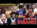 Knicks fans reaction to the Knicks winning the NBA Finals against the Spurs 🏆 CRAZY REACTIONS