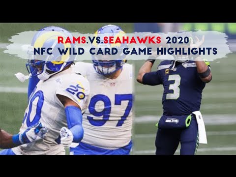 NFL | Rams.vs.Seahawks 2020 NFC Wild Card Game Highlights (60 FPS) | HD