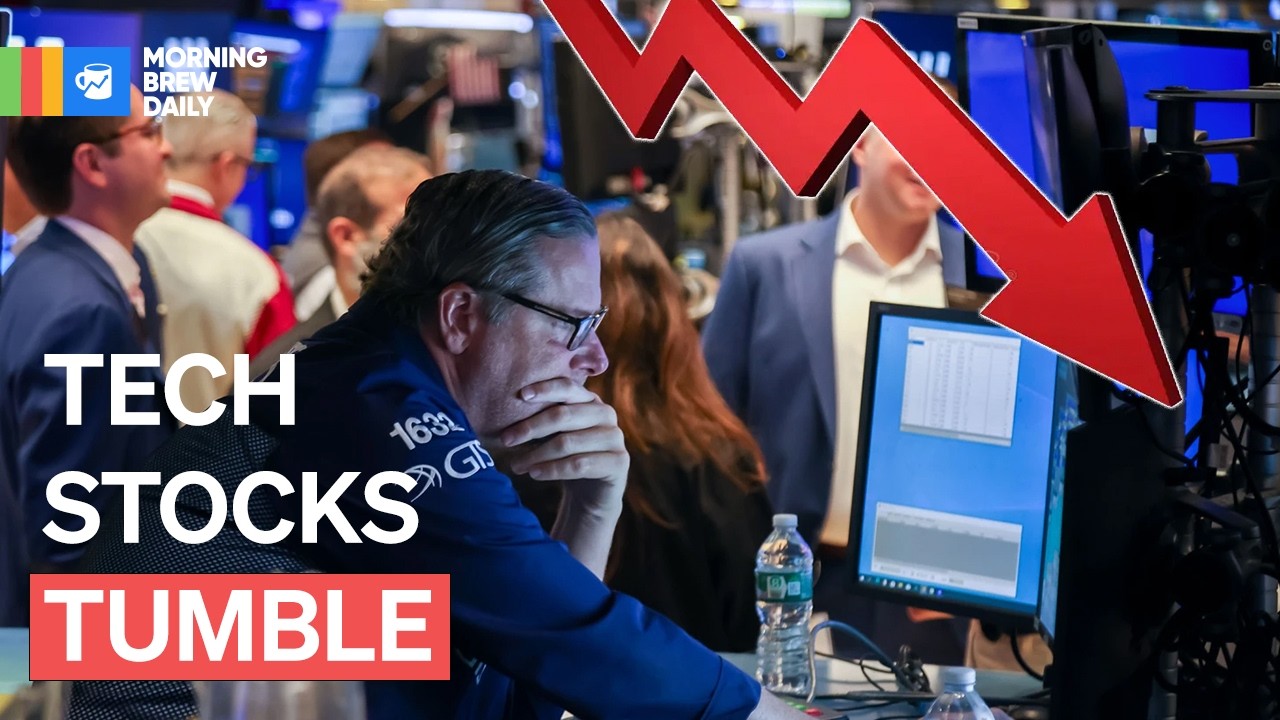 US stock market rocked by global selloff driven by tech stocks