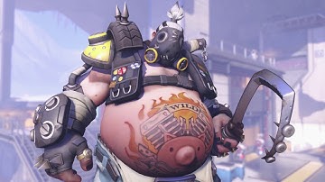 RAW VIDEO | OVERWATCH | ROADHOG | CLASSIC | SELECTION MENU | PRACTICE RANGE