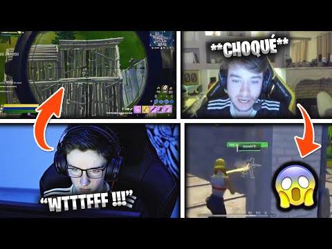 UN PRO CHEAT, LES STREAMERS RÉAGISSENT 😱 ANDILEX MET UNE BALLE INSANE 🤯 (Fortnite Moments France)