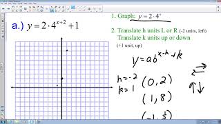 7.1 Graph Exponential Growth Functions