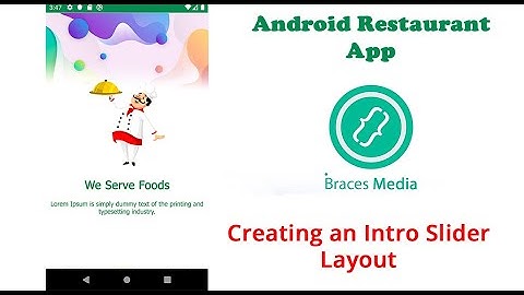 Restaurant Food Order System Intro Slider Layout Design Tutorial Part 3-1