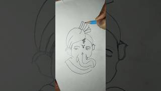 Ganesh bhagwan ji ki drawing|shorts