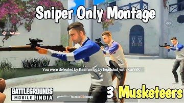 *INSANE* Sniper Only Montage in 8v8 TDM | BGMI Pubg