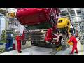 Inside Most Advanced European Factories Producing Massive Scania Trucks - Production Line