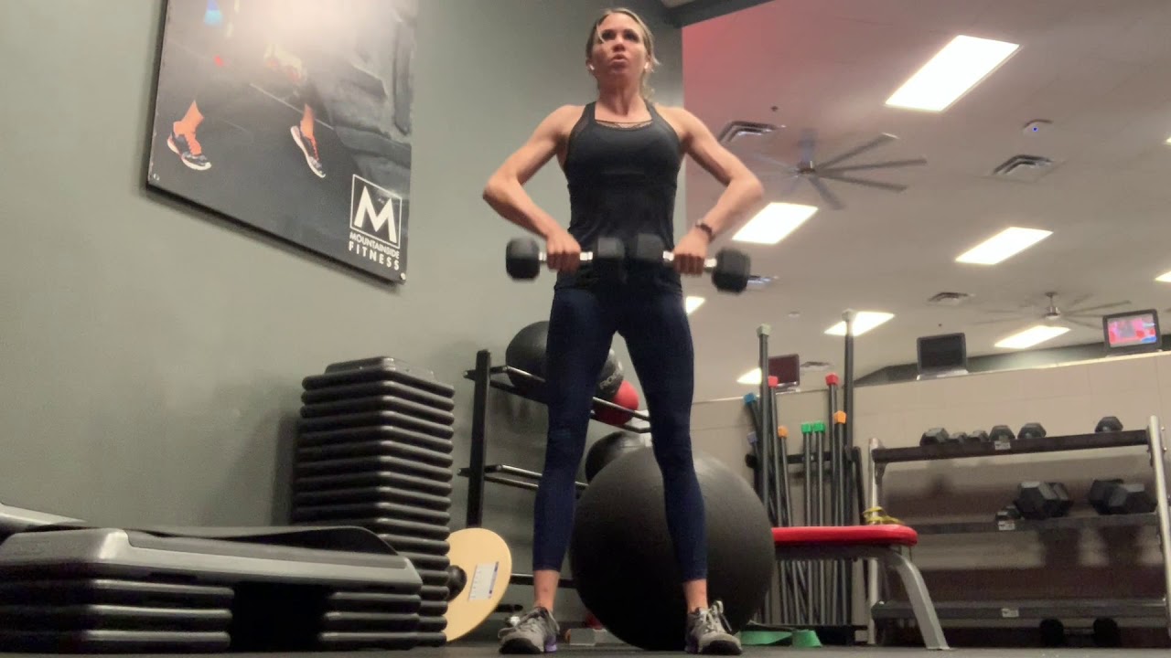 RDL to upright row - YouTube