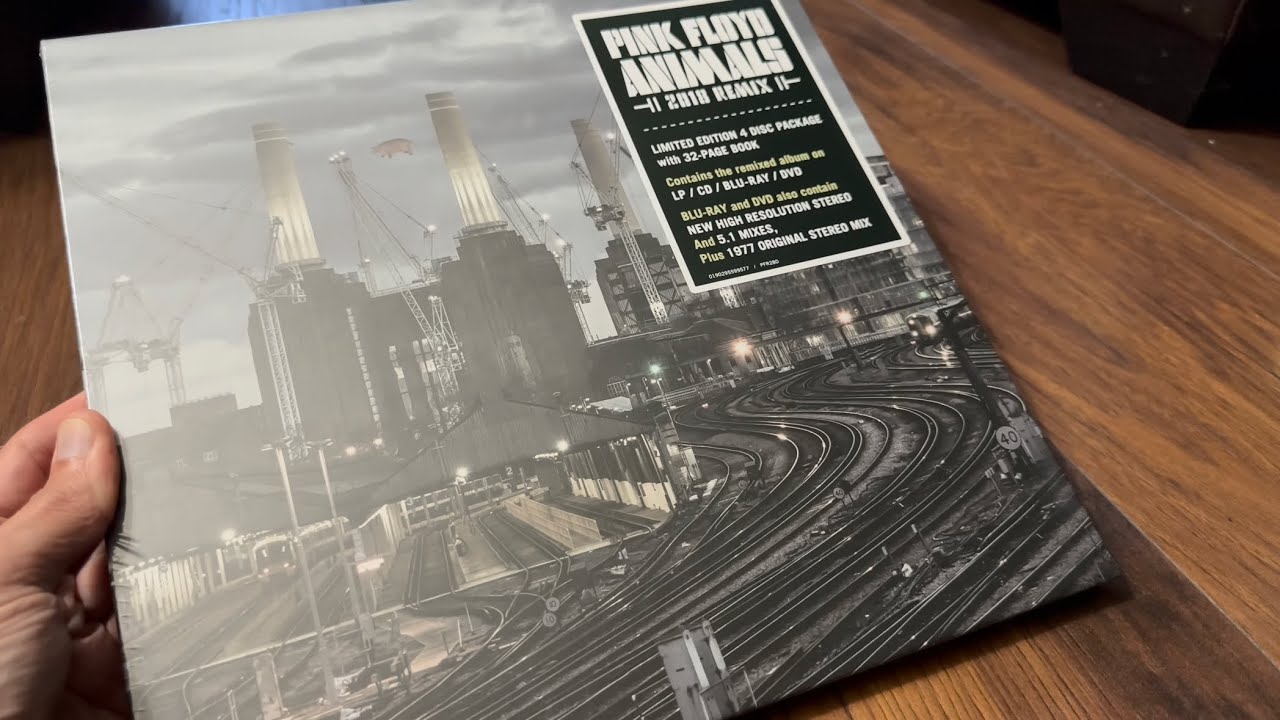 Pink Floyd Animals Unboxing limited edition Blu-ray, LP, CD and