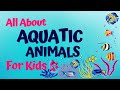 Aquatic Animals/ Water Animals - English Vocabulary